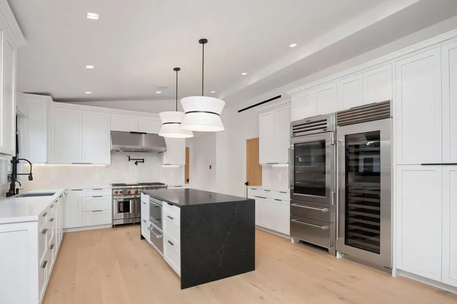 Westlake Village Project custom kitchen and linear diffusers
